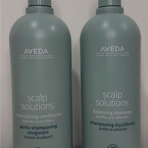AVEDA Scalp Solutions Replenishing Conditioner and Balancing Shampoo